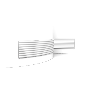 W110F Flexible HILL - Panneau Revêtement Mural Décoratif 3d – 200x25x1,6cm (L x l x h) Orac Decor