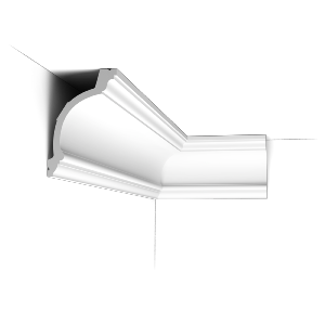 Pack 10 mètres Corniches Plafond C217 avec colle - Orac x Cimaises-et-plus - 10,5x15,5x200cm (h x p x L) - moulure décorative polyuréthane