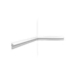 Pack 10 mètres Cimaise murale PX201 avec colle - Orac x Cimaises-et-plus - 2,5 x 0,8 x 200cm (h x p x L) - moulure décorative polymère