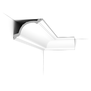 Pack 10 mètres Corniches Plafond C217 avec colle - Orac x Cimaises-et-plus - 10,5x15,5x200cm (h x p x L) - moulure décorative polyuréthane