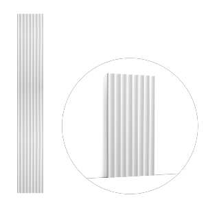 W109 VALLEY - Panneau Revêtement Mural Décoratif 3D – 200x25x1,3 (L x l x h) Orac Decor
