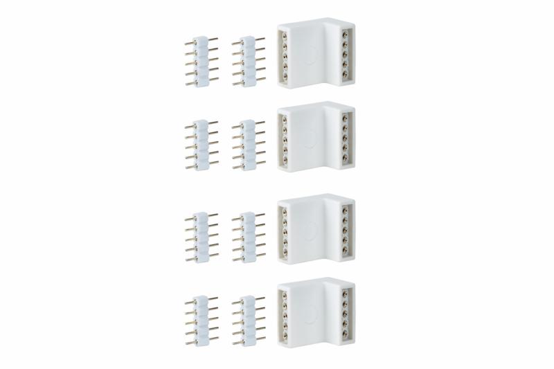 MAX LED EDGE CONNECTOR (4 angles - 8 broches)