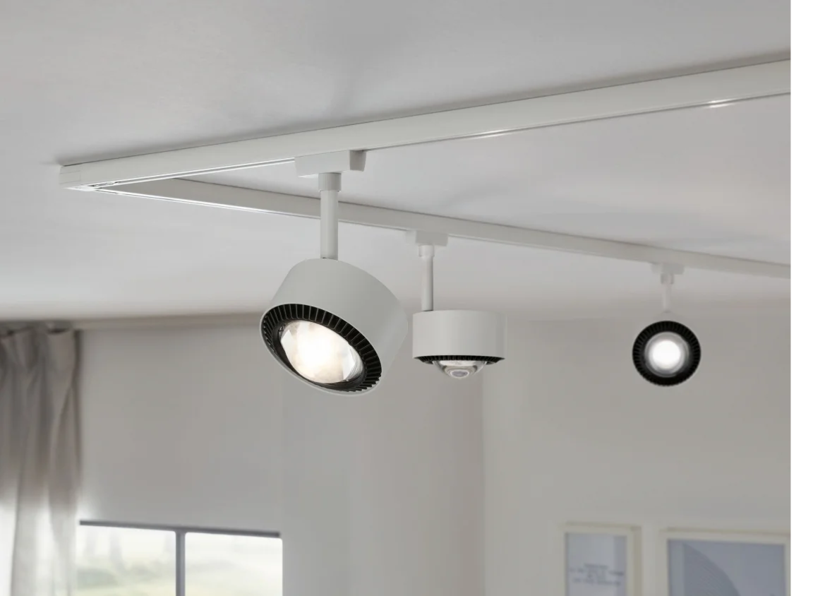 Spot Aldan URail Led 8W Paulmann - Eclairage Tableau sur Rail Plafond