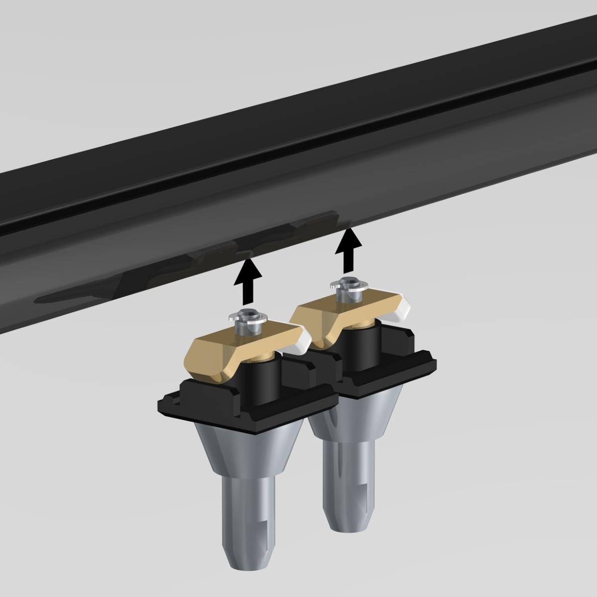 Connecteur d'alimentation pour système de présentation Display-it LED flex - Artiteq