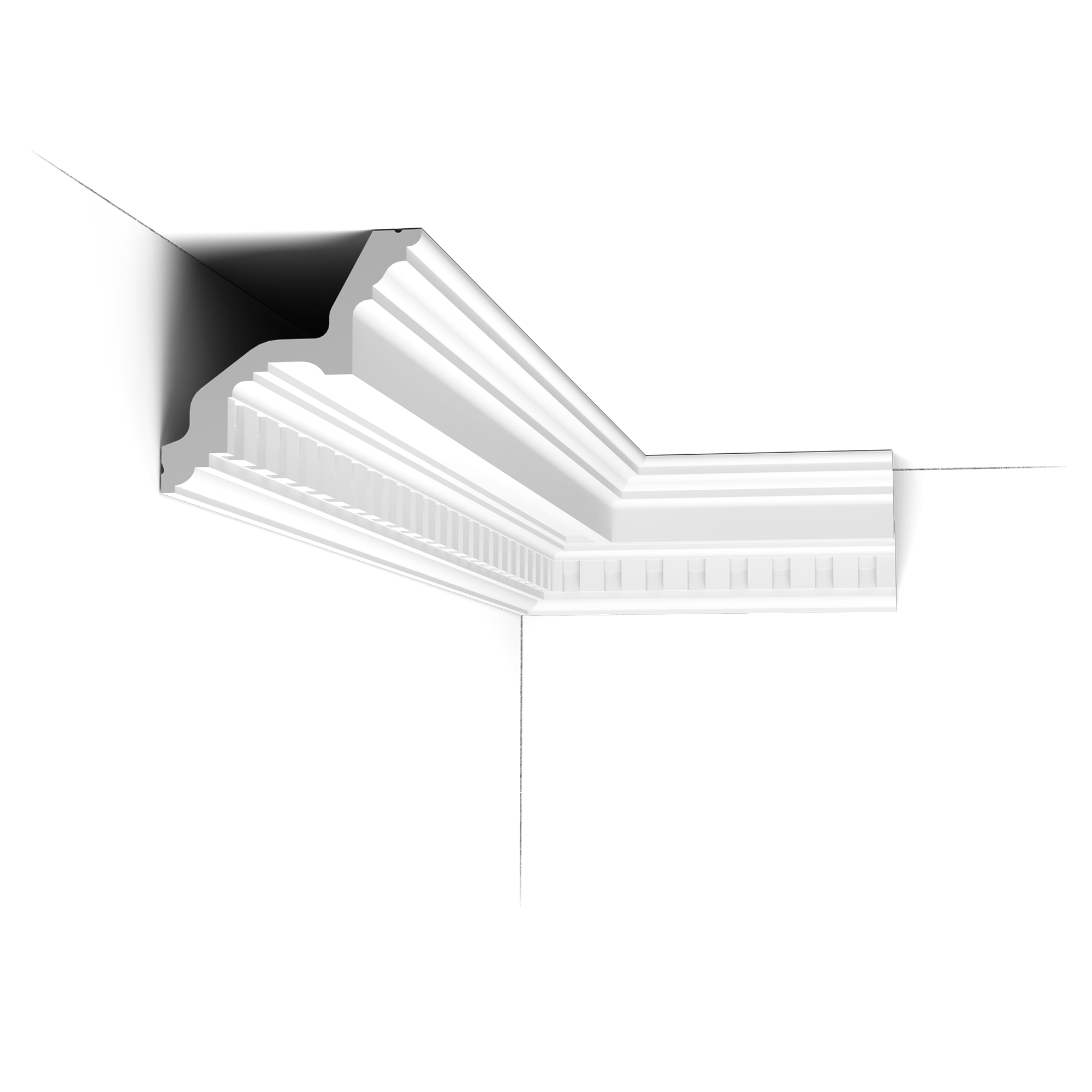 C211 Corniche plafond Orac Decor - 11,5x11x200cm (h x p x L) - moulure décorative polyuréthane