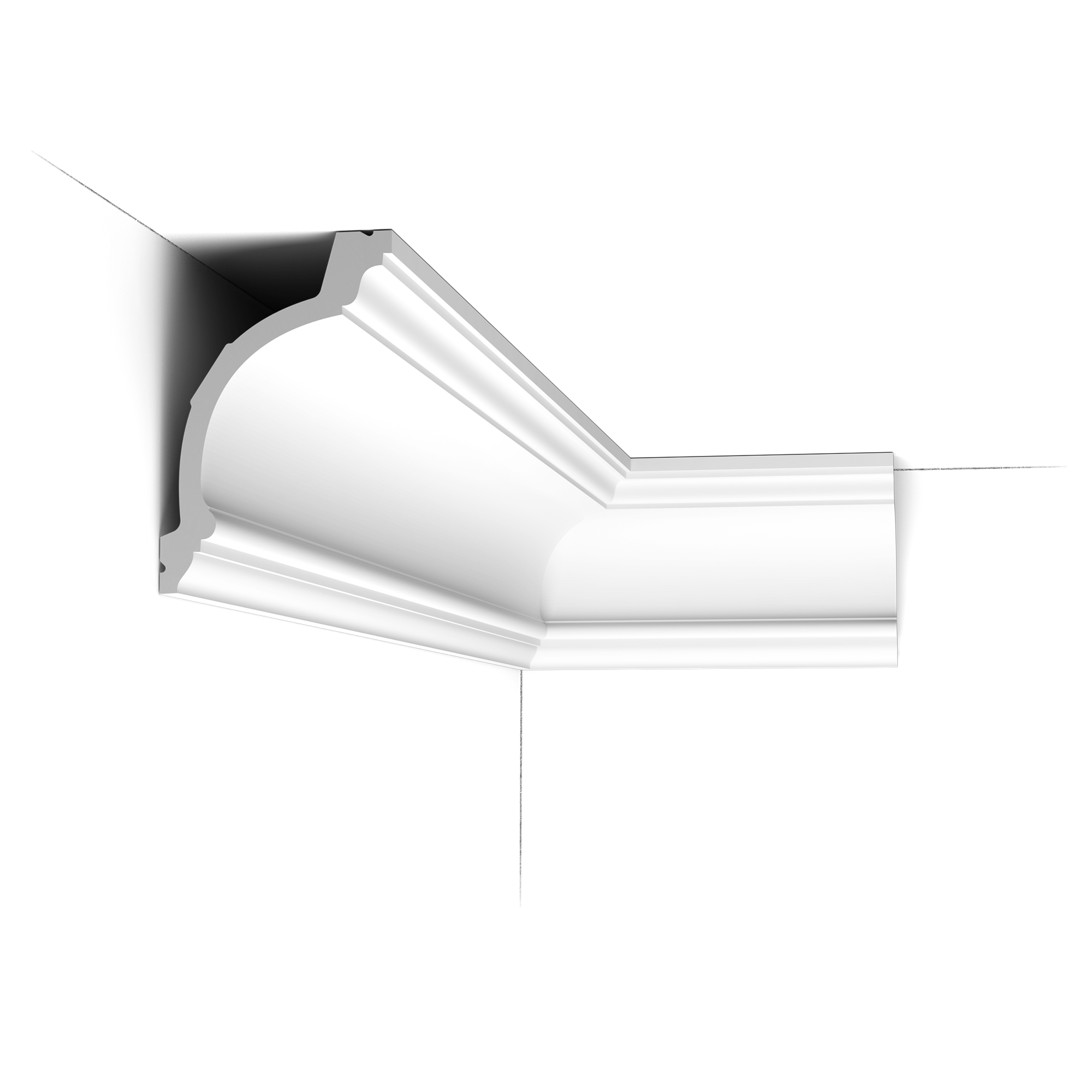 C217 Corniche plafond Orac Decor - 10,5x15,5x200cm (h x p x L) - moulure décorative polyuréthane