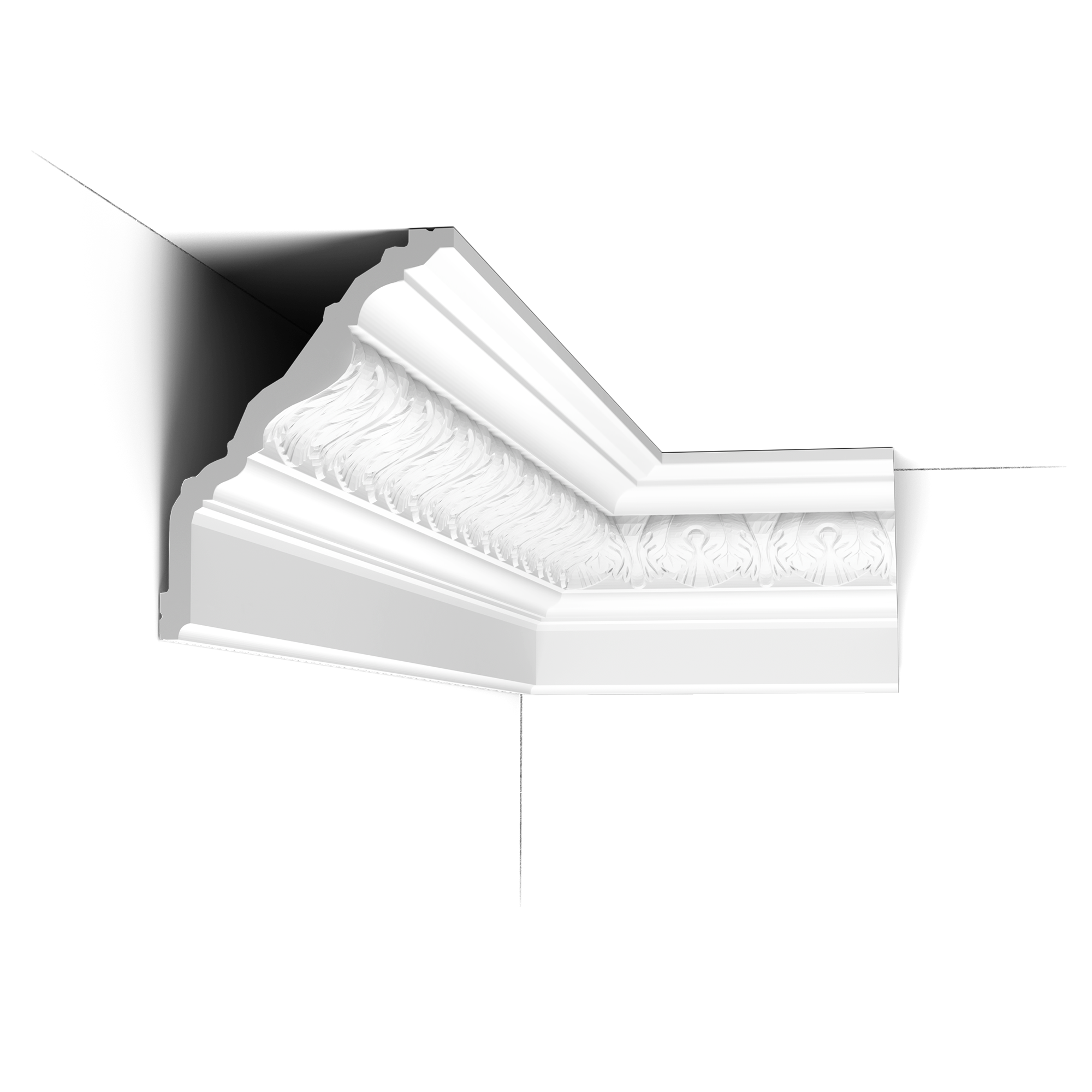 C219 Corniche plafond Orac Decor - 17,5x13x200cm (h x p x L) - moulure décorative polyuréthane