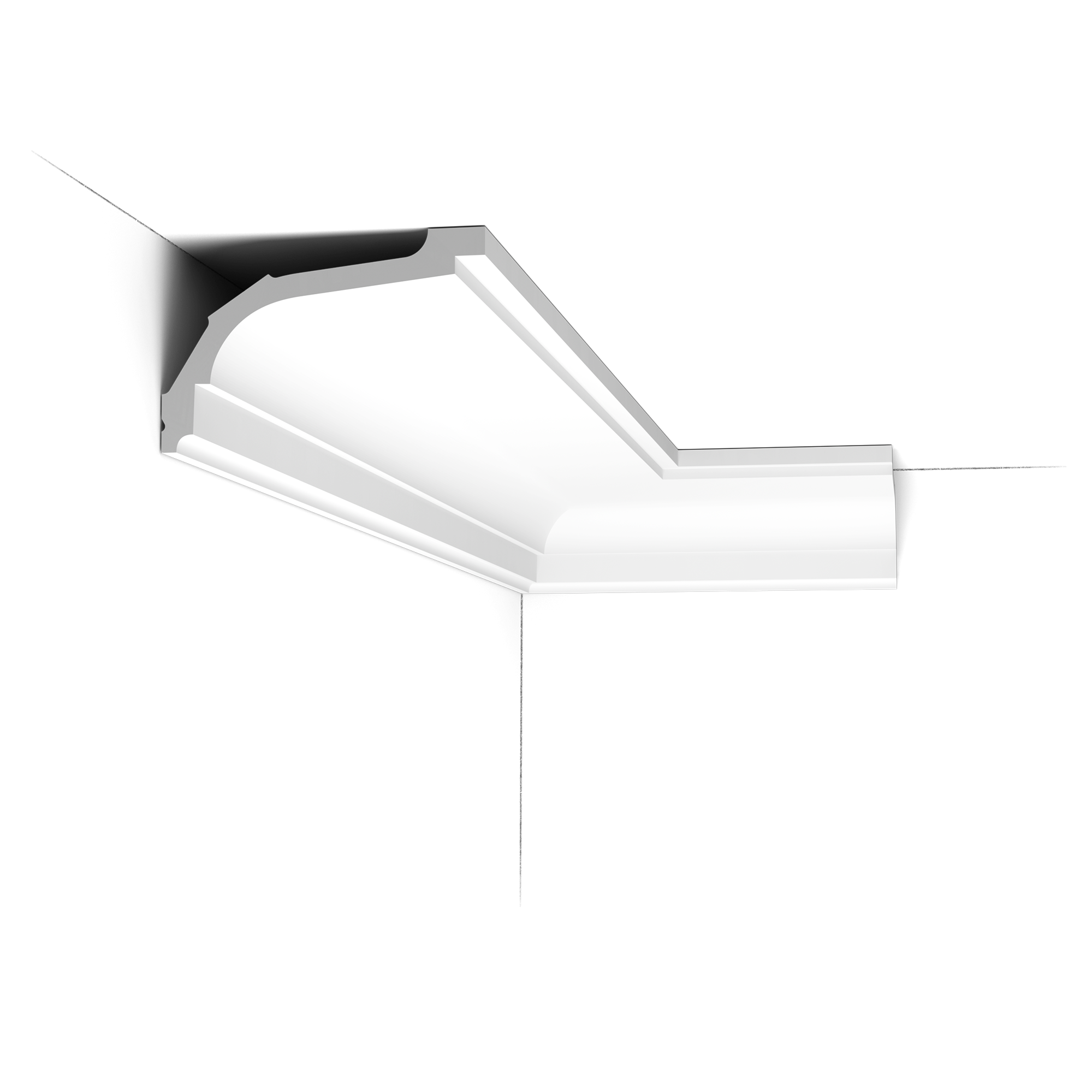 C220 Corniche plafond Orac Decor - 7,5x11,5x200cm (h x p x L) - moulure décorative polyuréthane