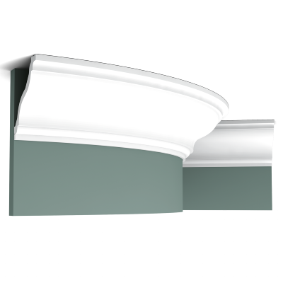 C333 Corniche plafond Orac Decor - 12,5x11,5x200cm (h x p x L) - moulure décorative polyuréthane