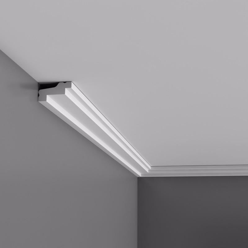 Echantillon CB530 Corniche plafond Orac Decor - 2,7x1,5x10cm (h x p x L) - polystyrène