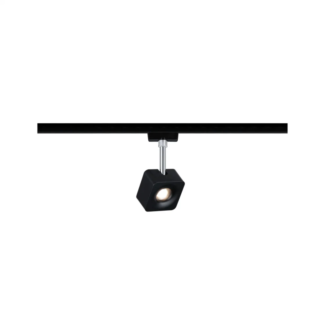 Spot Cube URail 8W Paulmann - Eclairage Tableau sur Rail Plafond