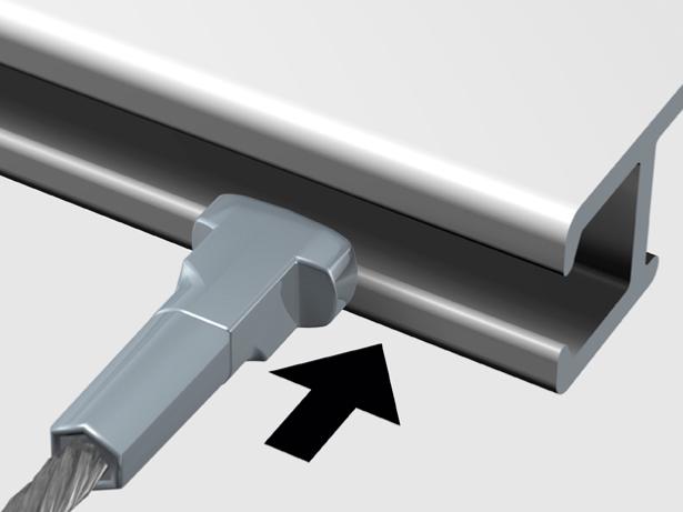 Câble acier Twister pour cimaise 2 mm - Accrochage Tableau Artiteq