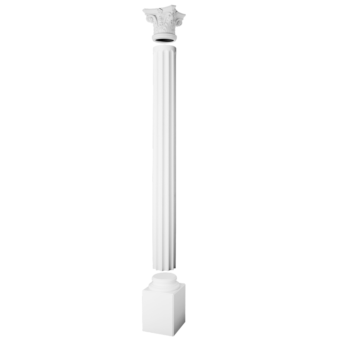 Socle pour colonne entière polyuréthane Orac Decor K1132