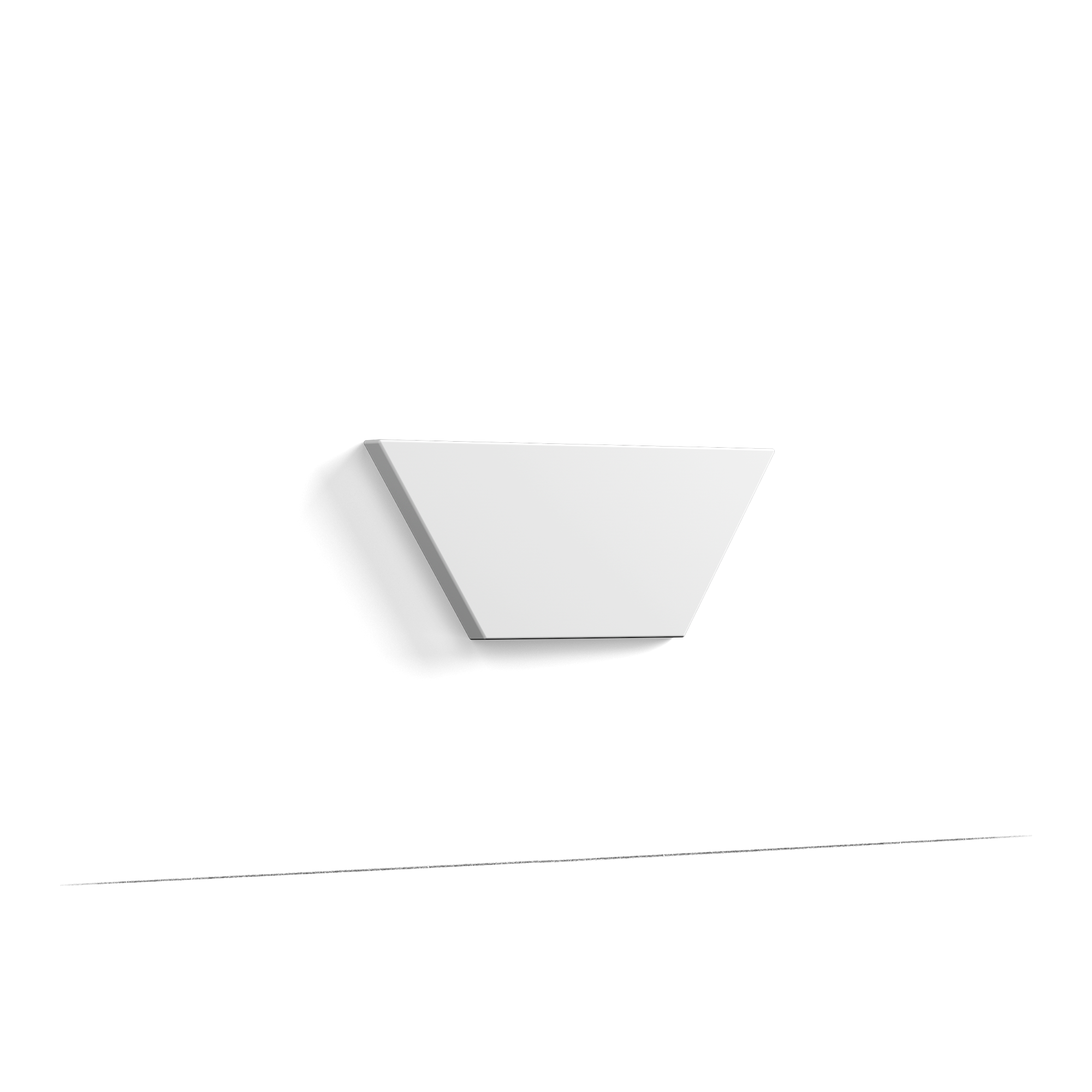 W101 TRAPEZIUM - élément décoratif pour former des motifs et des combinaisons - 34.5x15x2,9cm (L x l x h) Orac Decor