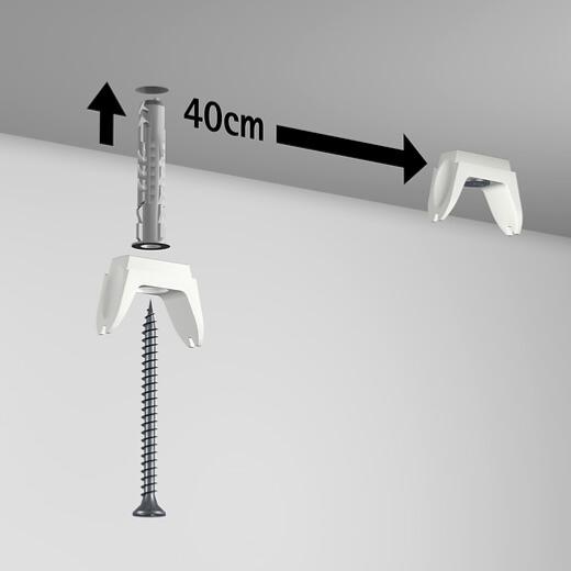 Cimaise XPO Rail 200cm - Cimaise Tableau Artiteq