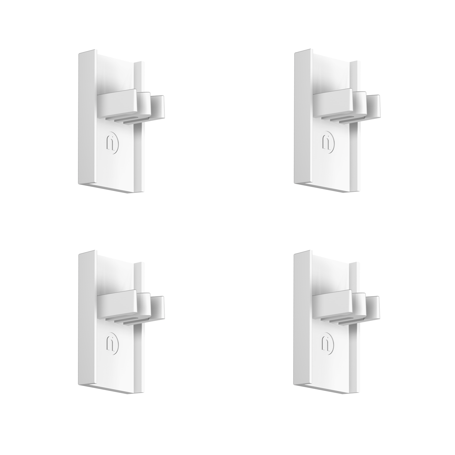 Pack de 4 embouts d'arrêt pour Cimaise Click+ Rail R20 - Accessoire Cimaise Artiteq