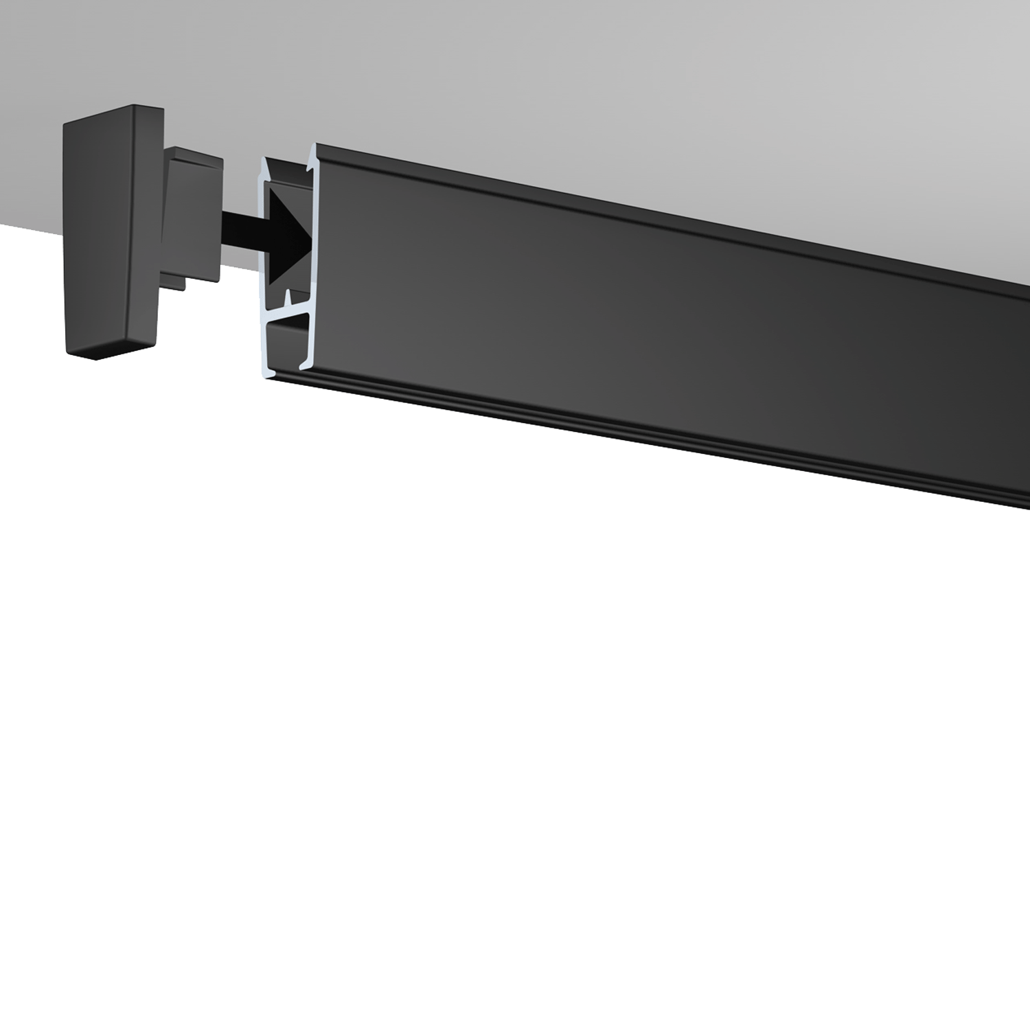 Pack 4 embouts d'arrêt pour Cimaise XPO Rail - Accessoire Cimaise Artiteq