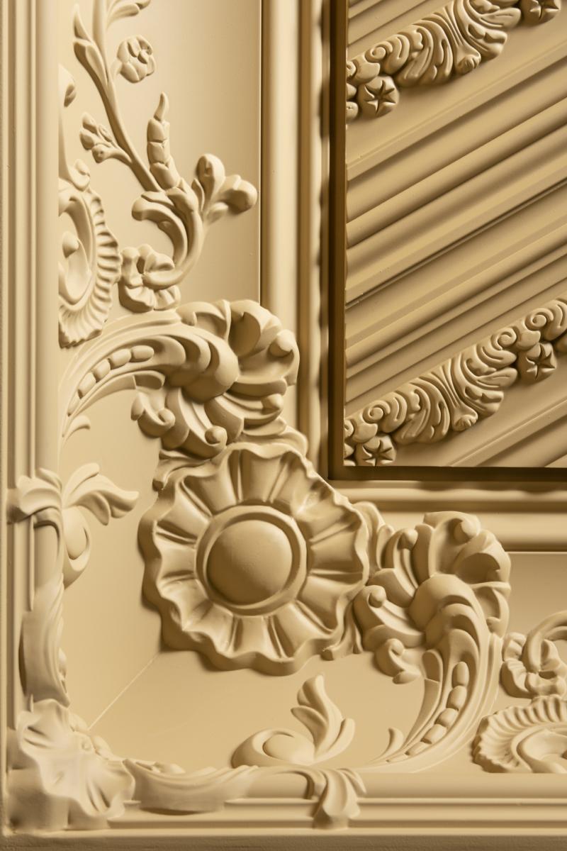 C338B Corniche plafond polyuréthane Orac Decor Luxxus - 18x18x200cm (h x p x L) - moulure décorative