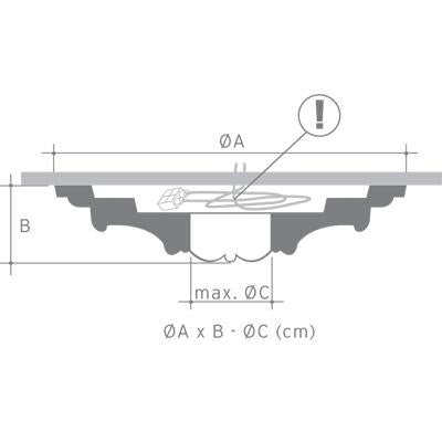 R10 Rosace de plafond Orac Decor ø 15cm - moulure décorative polyuréthane