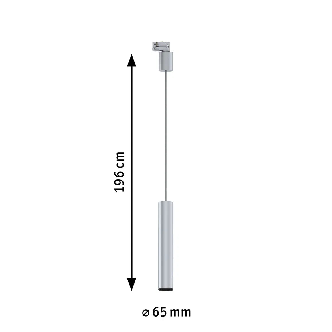 Suspension Artemons pour Rail d'éclairage ProRail3 - max.1x10W GU10 - Paulmann - Eclairage tableau plafond